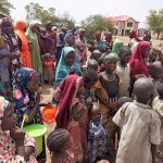Children in Jibia IDP camp