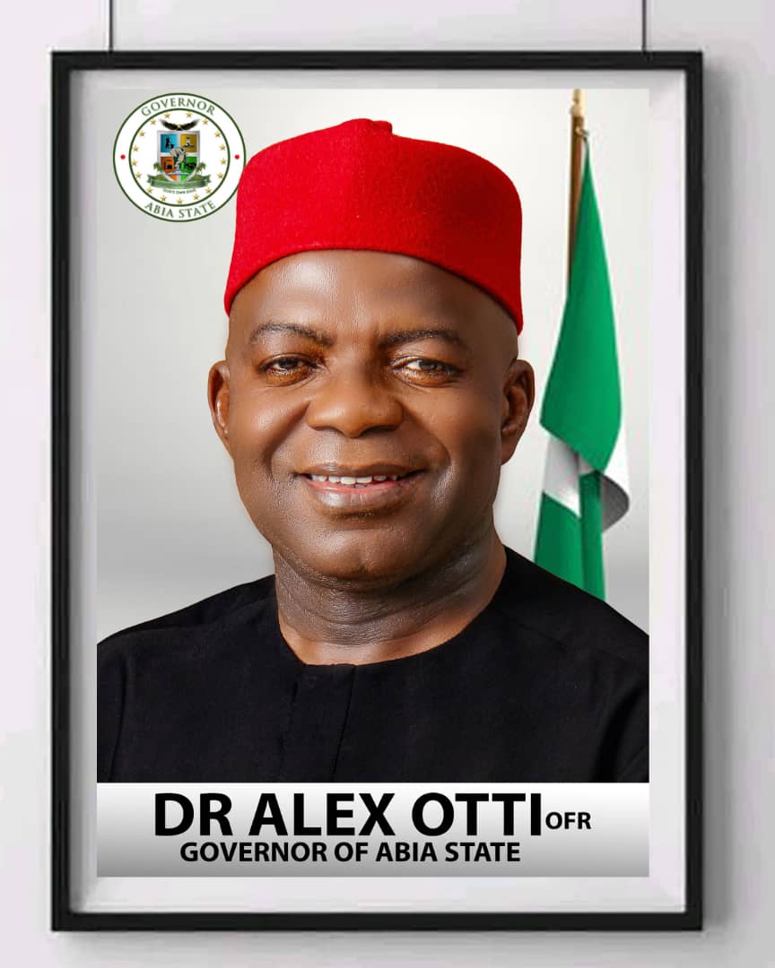 Official Photo of the Governor of Abia State- Dr Alex Otti